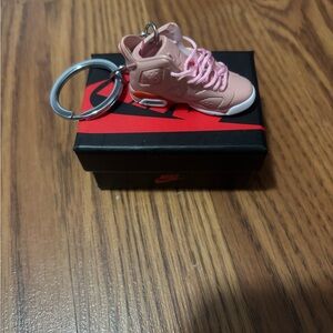Pink Sneaker Keychain